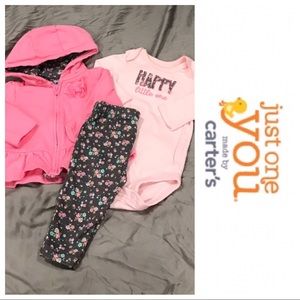 🔴SOLD🔴 JOY by Carter’s Peplum Hoodie Set